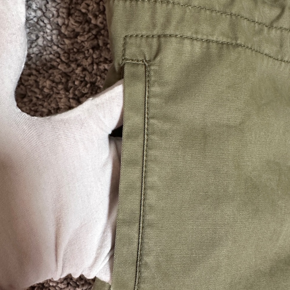 Madewell Women's Jacket Utility Military Fleet Jacket Army Olive
Green Small - Picture 10 of 16